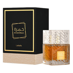 Eau de Perfume KHAMRAH 100ml by Lattafa for Men long lasting Dubai Arabic perfumes