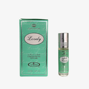 Oil Perfume LOVELY  by AL REHAB 6 ML 100% Oil Unisex Dubai perfumes Arabic Alcohol-free