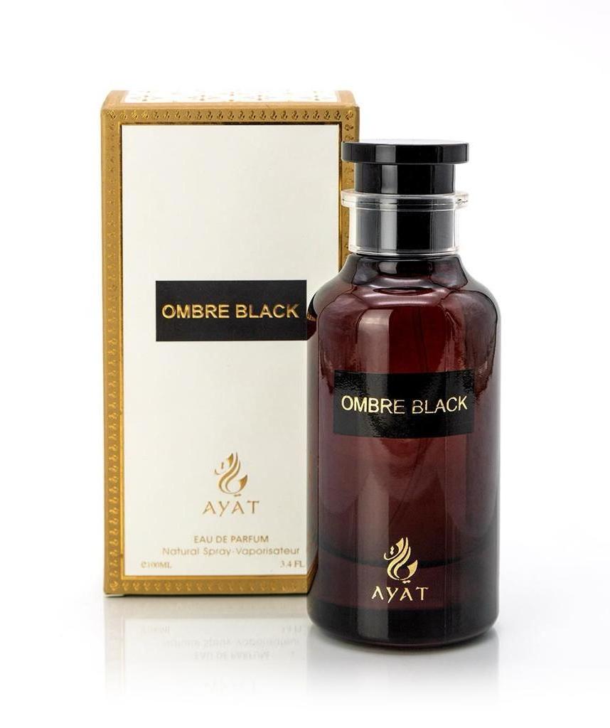 BLACK OMBRE Eau de Parfum 100ml by Ayat Perfumes, Dubai Arabic long lasting perfumes for men's