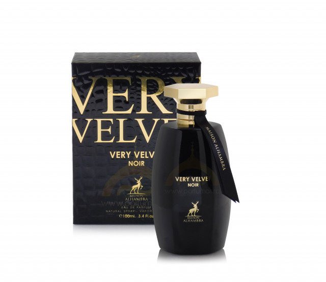 Perfume VERY VELVET NOIR by Alhambra Natural perfume spray for Unisex 100 ML Dubai Perfumes