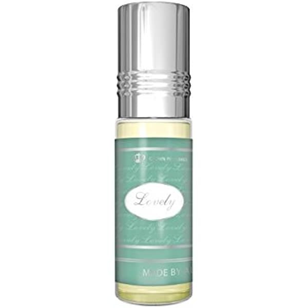 Oil Perfume LOVELY  by AL REHAB 6 ML 100% Oil Unisex Dubai perfumes Arabic Alcohol-free