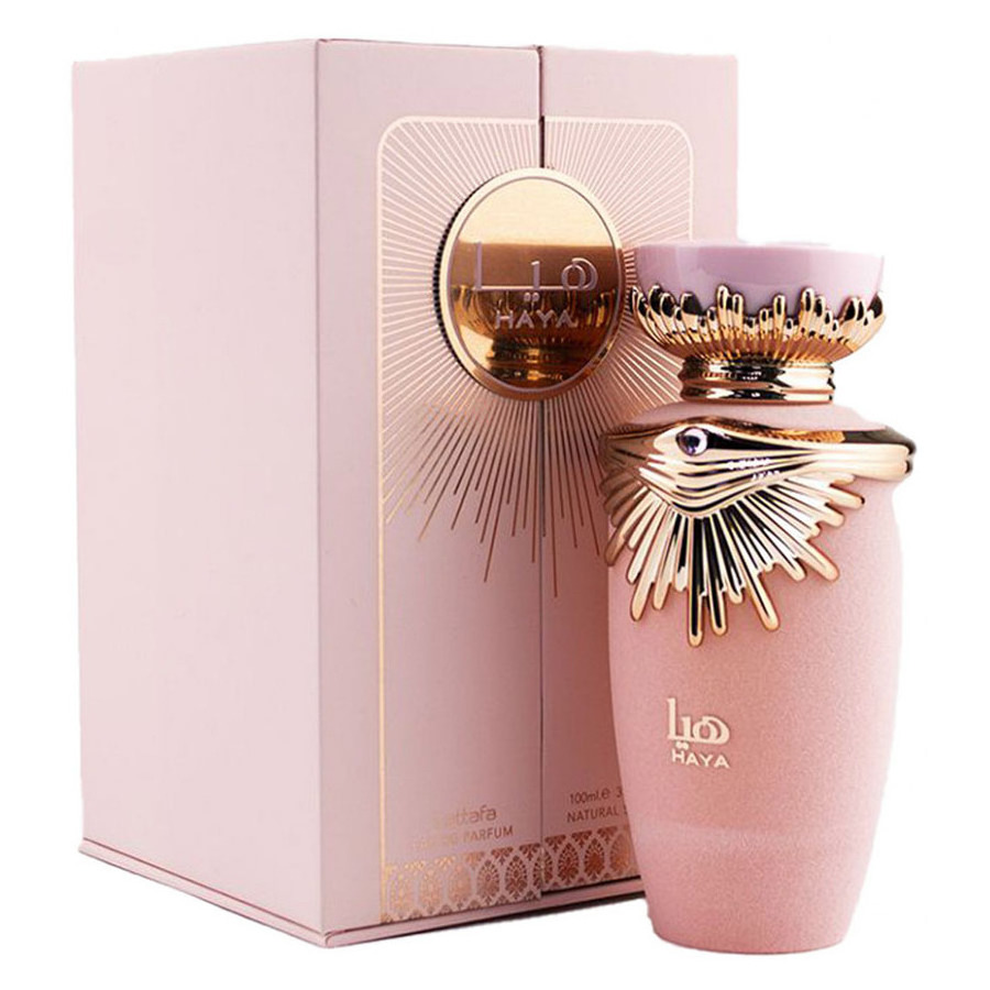 Eau de Perfume HAYA 100ml by Lattafa Oriental Arabic 100 ml Rose Dubai Arabic perfume For women