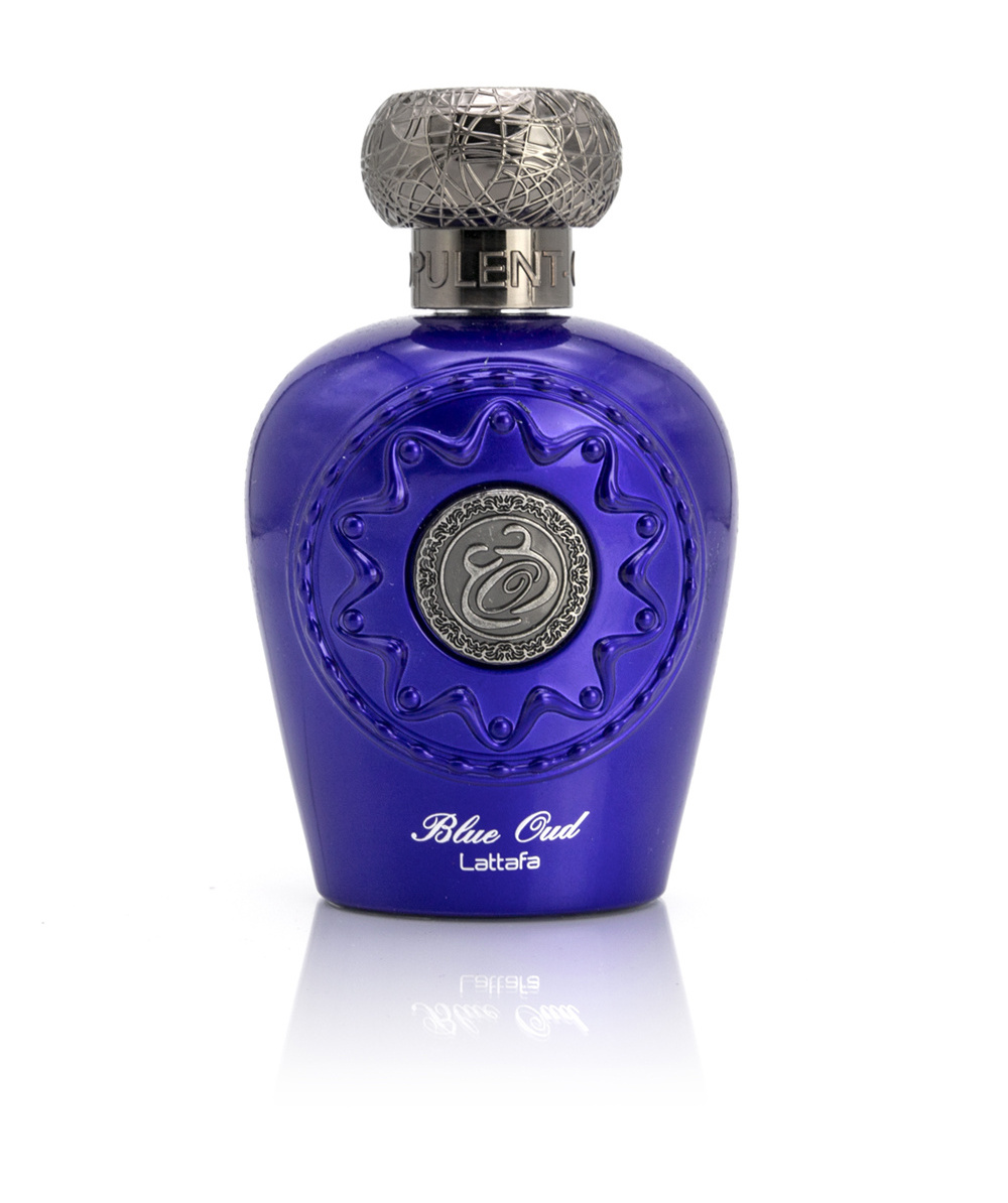 Perfume Opulent blue oud High Quality Long Lasting Eau de Perfume, Arabic Oriental 100 ML Hot Spicy Scent by LATAFA