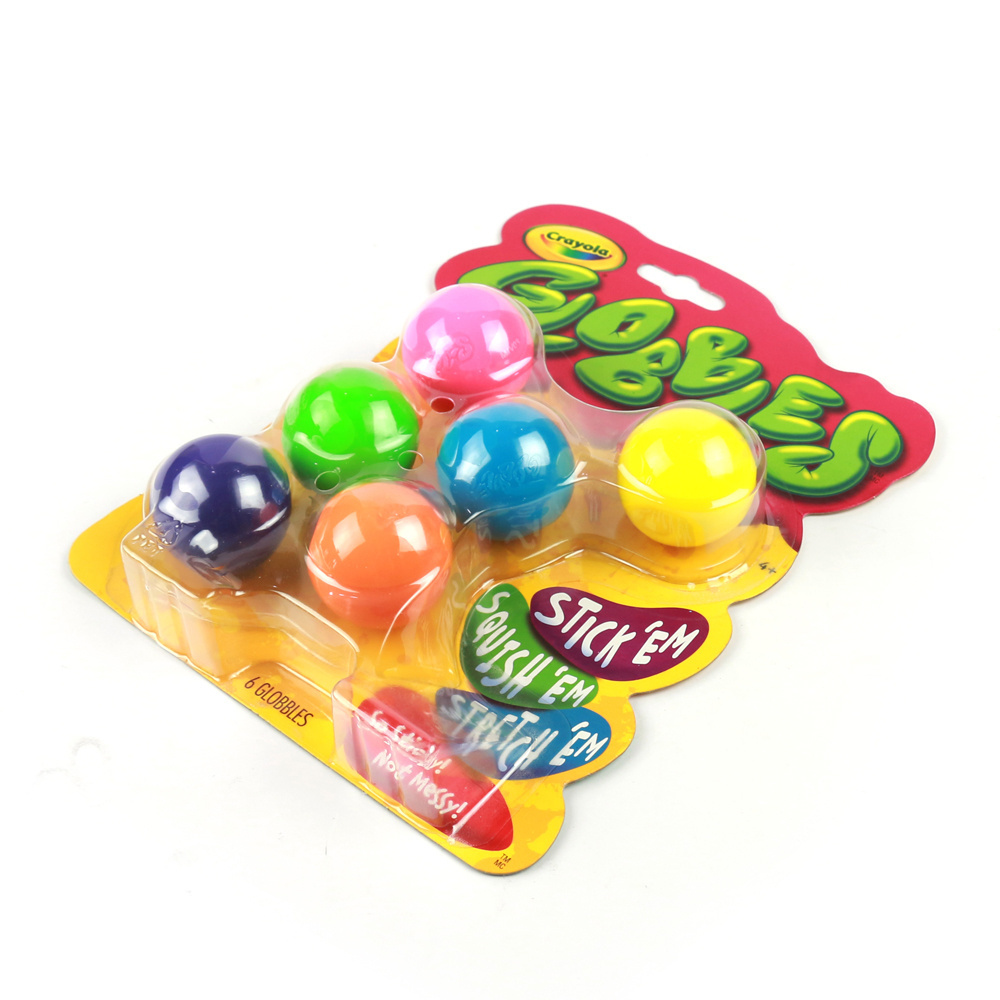 Wholesales Globbles Sticky Wall Toy Fidget Ball for Kid Toys to Stick to Ceiling Ball and Dart Game Shooting to Glass