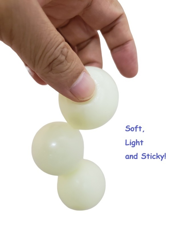 High Quality GID Globbles Squishy Ball Sensory Toy to Stretchy and Stick on Glass Stress Decompression for Kid Novelty