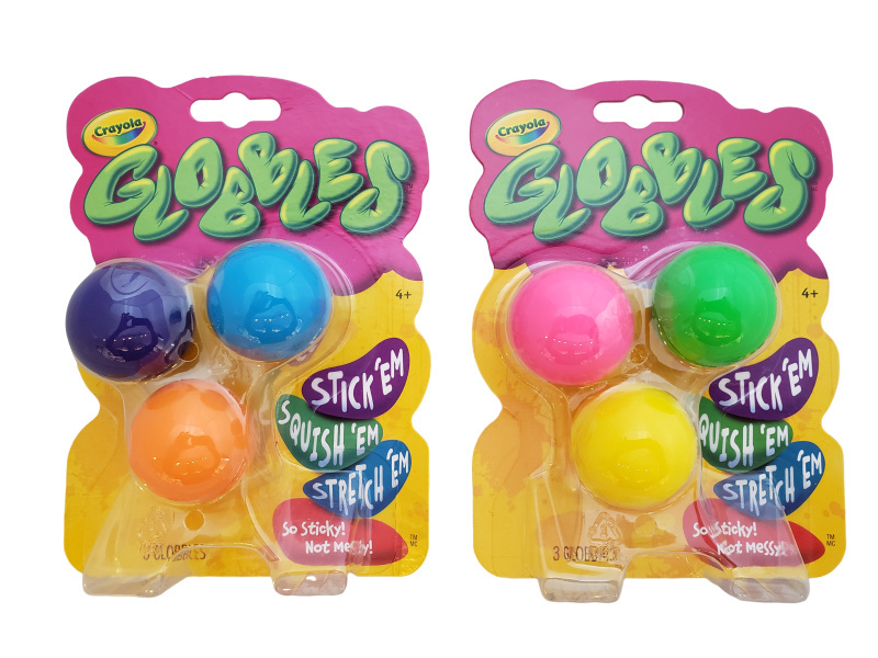 High Quality Globbles Squishy Ball Sensory Toy to Stretchy and Stick on Glass Stress Decompression for Kid Novelty