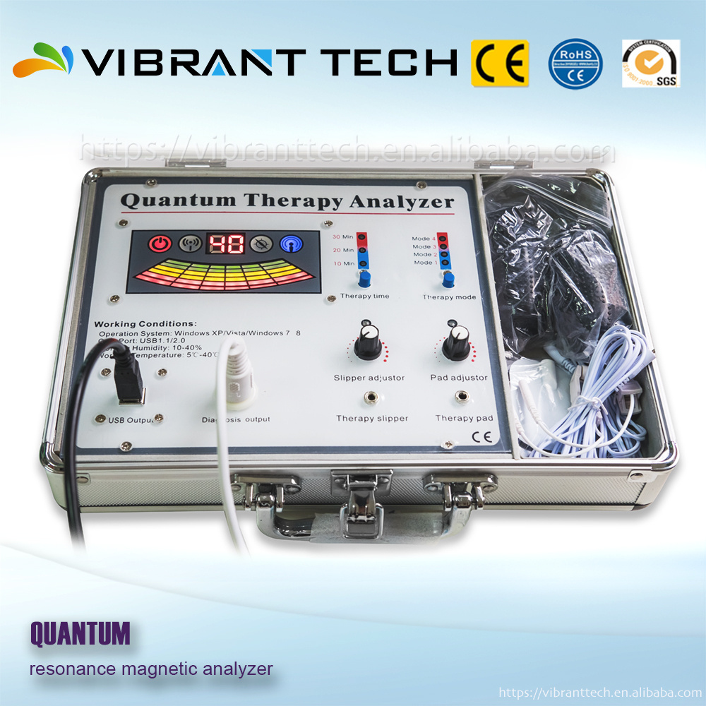 Advanced technology therapy machine quantum bio resonance magnetic analyzer with 45 reports