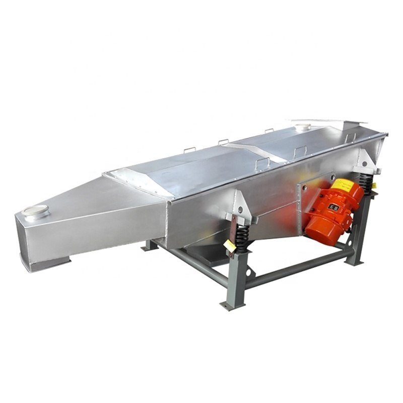 High Quality Polyester Stainless Steel Linear Vibrating Dewatering Screen For Industrial Vegetable Drying