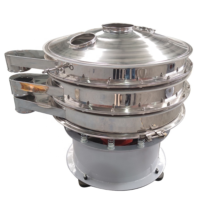 430mm 1950mm Stainless Steel Sifting Chemical Powder Gyratory Rotary Vibrating Screen Mechanical Flour Sifter oat Sieve Machine