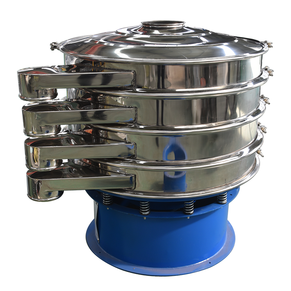 Filter vibrating screen Automatic Powder Sifter Shaker Sifter Machine For Rice stainless steel impurity removal rotary screen