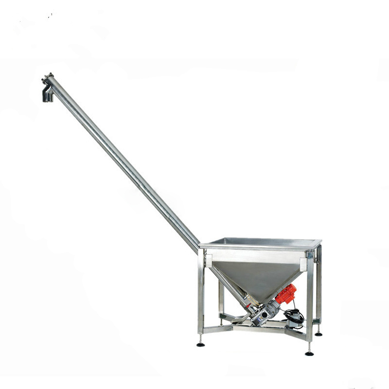 Screw Auger Conveyor  shaftless screw conveyor inclined conveyor For Transporting/Feeding