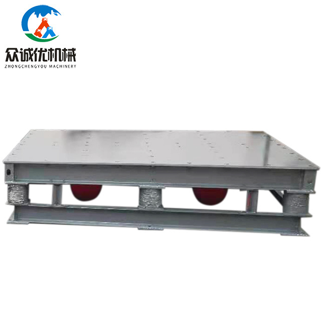 vibratory concrete paver vibrating table