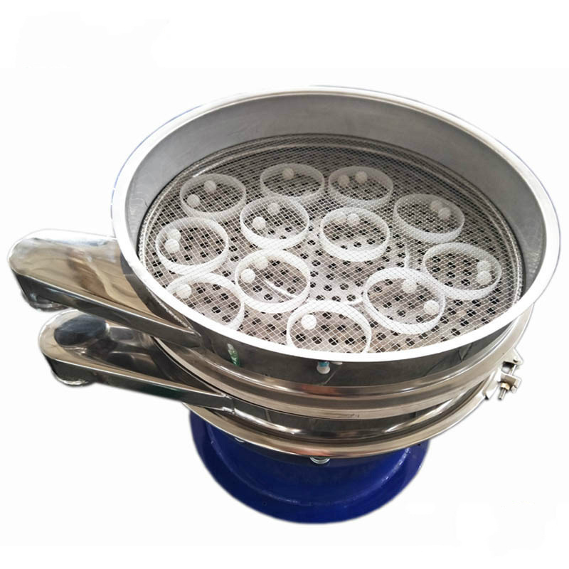 Stainless steel mesh dry pollen extraction vibrating screen sifter machine