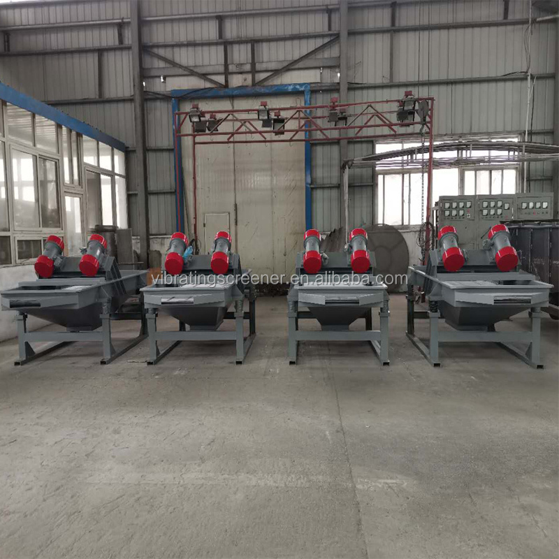 scrap metal recycling equipment linear vibrating sieve shaker for aluminum shavings magnesium turnings metal powder