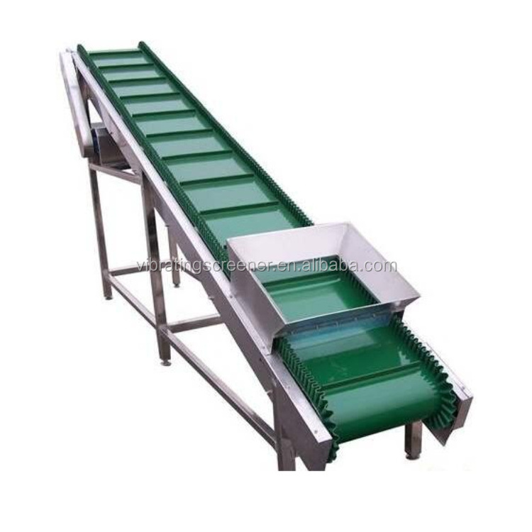 speed adjustable cotton belt conveyor flat belt conveyor for food and baking industries vegetable clove sorting