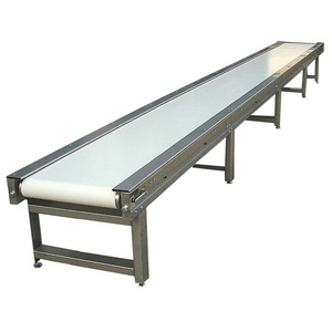 speed adjustable cotton belt conveyor flat belt conveyor for food and baking industries vegetable clove sorting