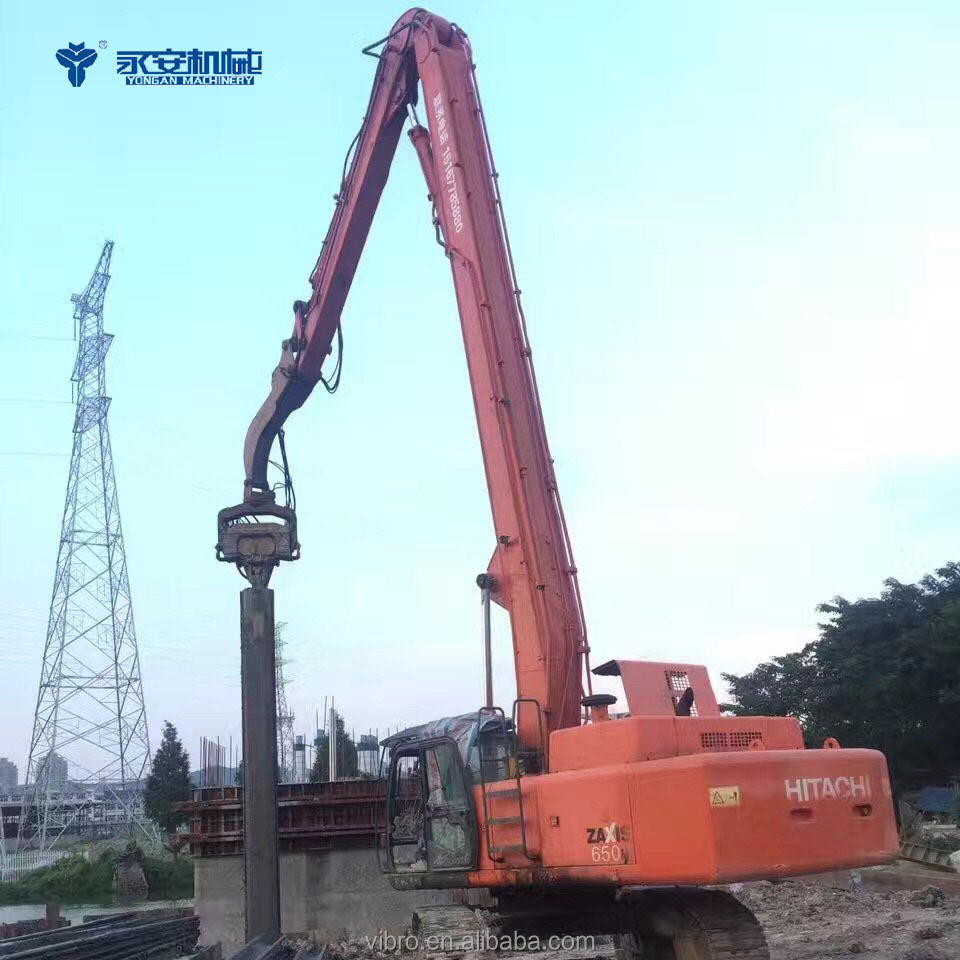 Hot Sale Excavator Vibro Hammer V-450 Pile Hammer for Sheet Pile Concrete Pile