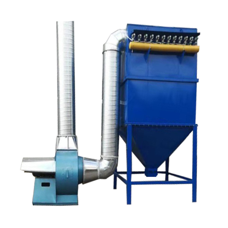 Xinxiang Ex-factory Price Industrial Pulse Dust Removal Equipment Baghouse Dust Collector Provided Malaysia Smoke Machine Engine