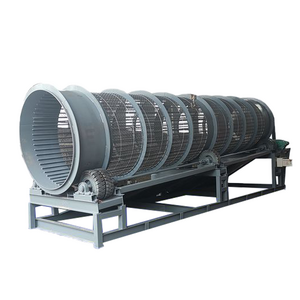 Fine Powder Material Small Rotary Filter Trommel Drum Screen