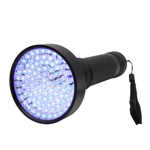 100 LED UV Blacklight Ultraviolet Flashlight Pet Urine Stain Detector for Scorpions Hunting