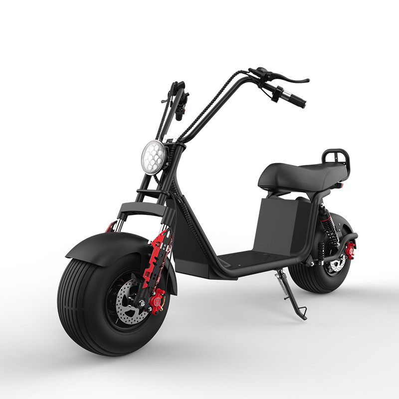 EEC 1000w 2000w Long Range Fat Tire City Coco  Electric Motorcycle Scooter For Adults