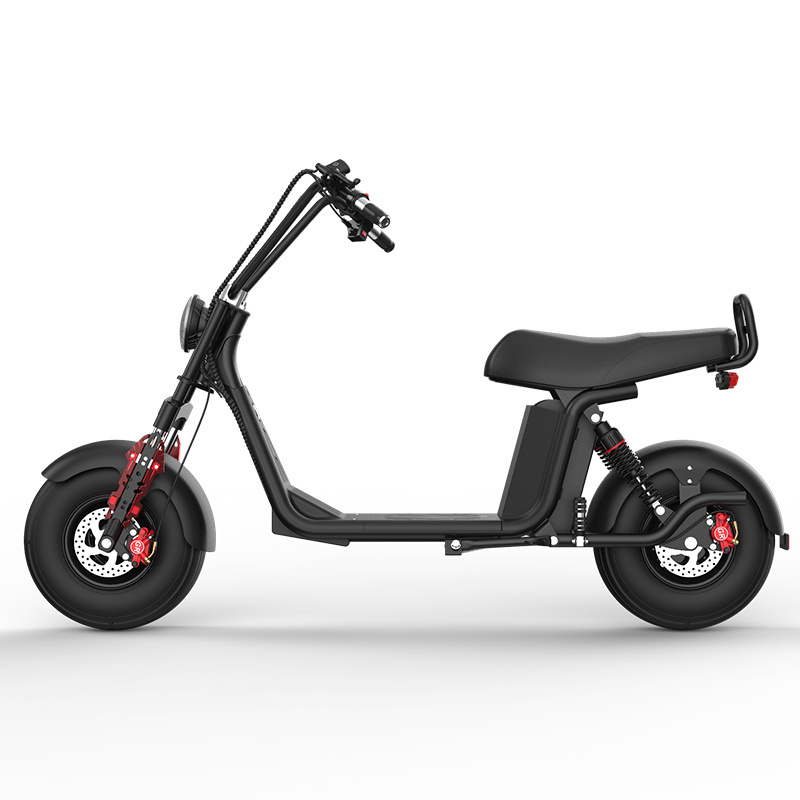 EEC 1000w 2000w Long Range Fat Tire City Coco  Electric Motorcycle Scooter For Adults