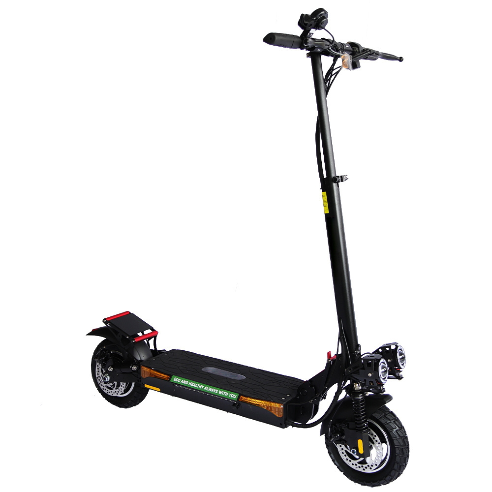 Shenzhen L12MAX off road two big wheel folding electric scooter 800w adult fast electrical scooter with NFC