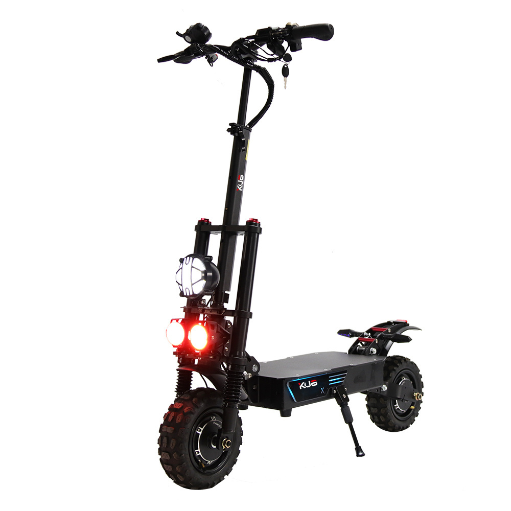 11 inch Off Road Dual Motor 60v 21ah Long Range 5600w High Power Fast Electric Scooter 75km/h Electric Scooters Powerful Adult