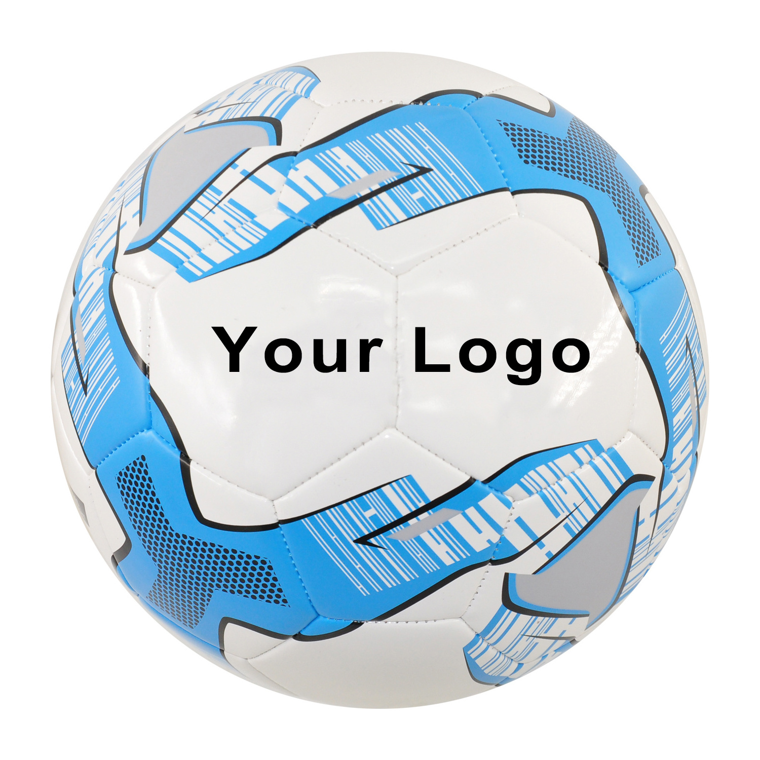 UV digital printing customizable Customized LOGO custom photo football size 5 pvc leather futsal ball soccer balls