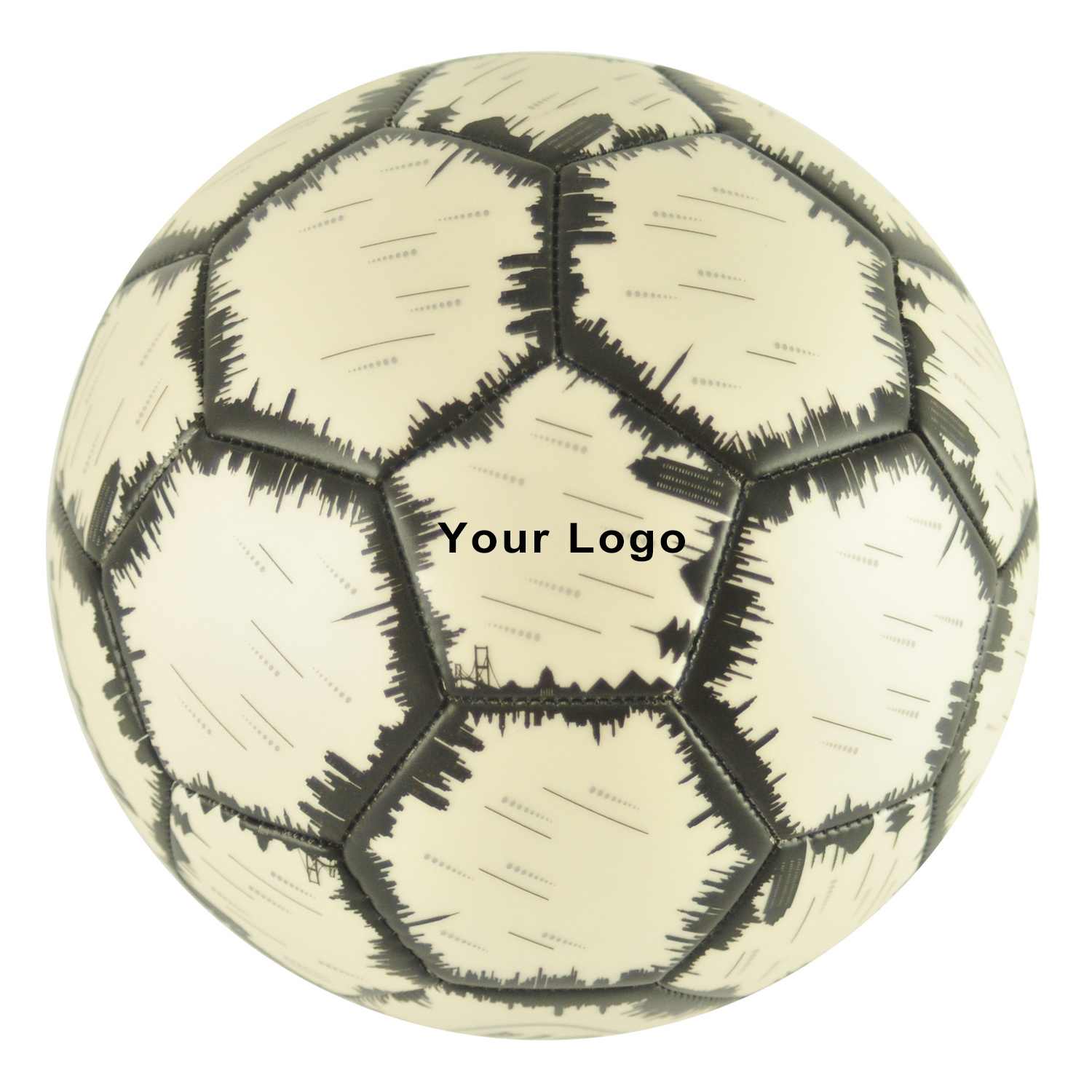 UV digital printing customizable Customized LOGO custom photo football size 5 pvc leather futsal ball soccer balls