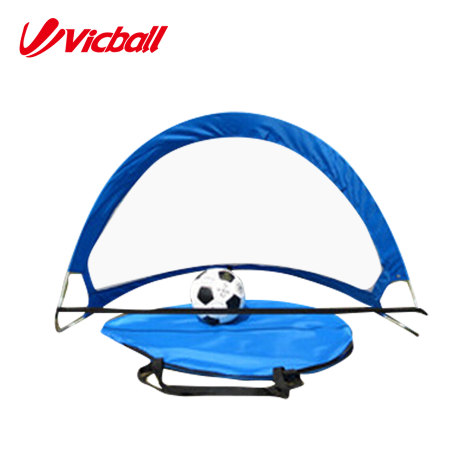 post portable foldable football accessories soccer ball Nets training equipment balls door pop up goal