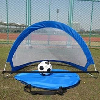 post portable foldable football accessories soccer ball Nets training equipment balls door pop up goal