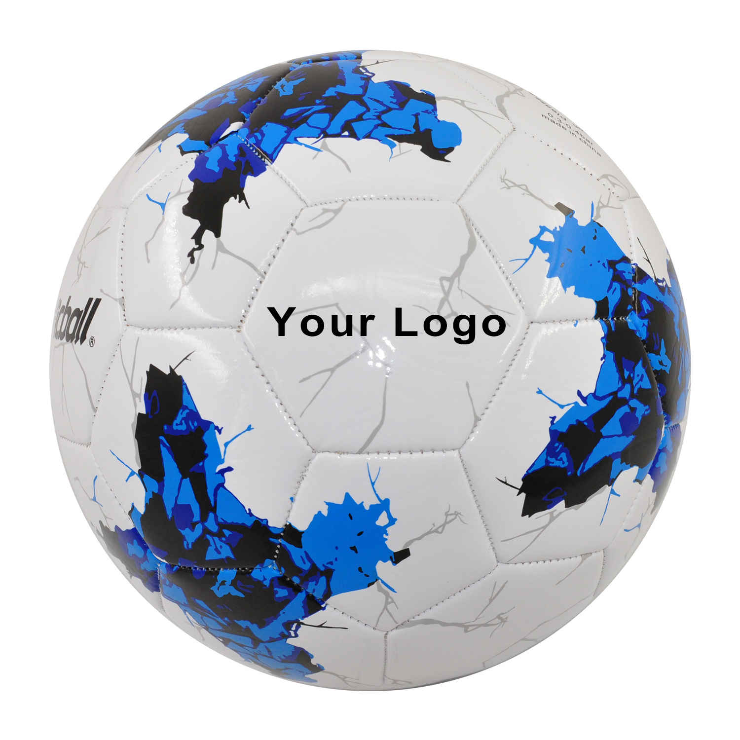 UV digital printing customizable Customized LOGO custom photo football size 5 pvc leather futsal ball soccer balls