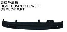 OEM 7410.KT FOR CITROEN QUATRE 08-11 (BX3) C4II Auto Car rear bumper lower VICCSAUTO