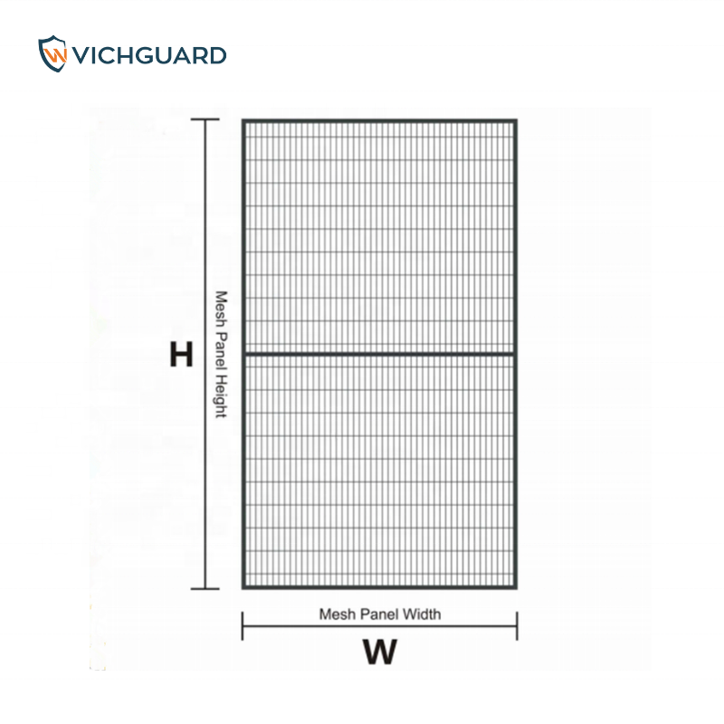 Safety Machine Guard Robot Workshop Mesh Wire Fences Industrial Solution Panels Vichnet Metal Steel Customized Sustainable 10pcs