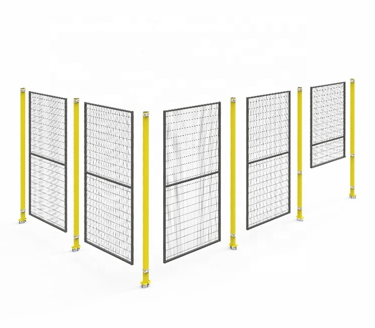 Safety Machine Guard Robot Workshop Mesh Wire Fences Industrial Solution Panels Vichnet Metal Steel Customized Sustainable 10pcs