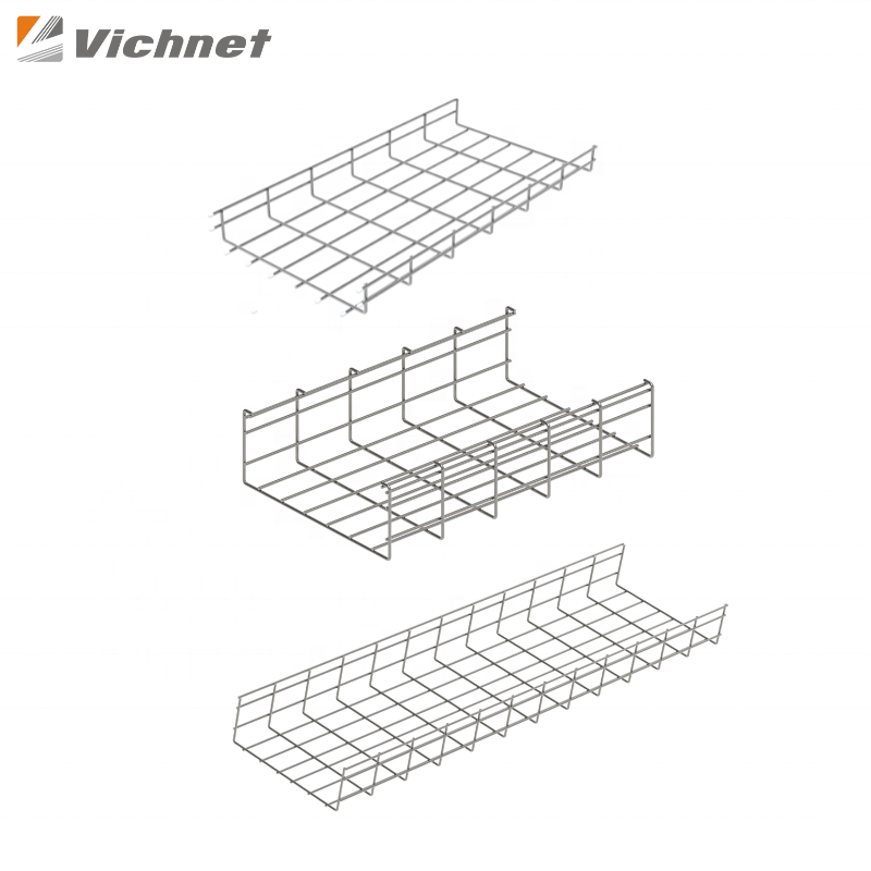 Good Heat Dissipation Stainless Steel Basket Wire Mesh Cable Tray SS304 SS316 SS316L