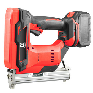 20V Lithium Electric Staple Gun 2 in 1 Cordless Brad Shooting Nail Guns Portable Nailing Tools Machine Battery