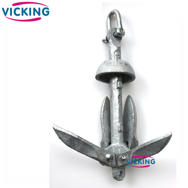 0.7kg high quality stainless steel shaped  anchor wedge kayak anchor