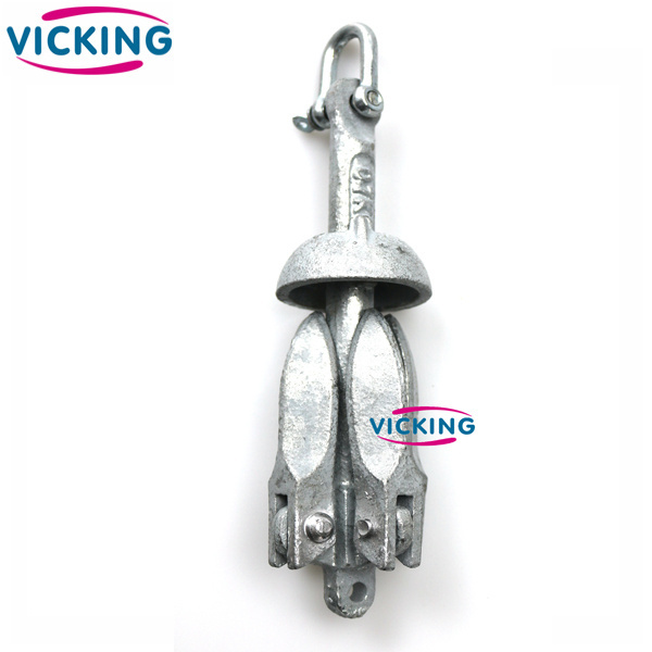 0.7kg high quality stainless steel shaped  anchor wedge kayak anchor