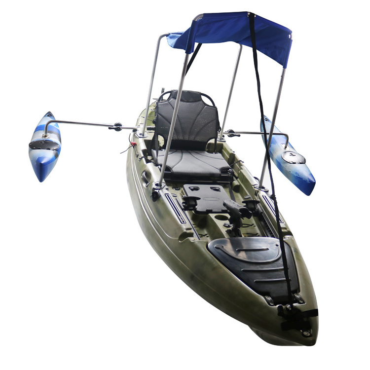 Stabilizer Accessories Dropshipping Reinforced Simple Jet Kayak, Single Seat Paddle Kayak Electric Canoe/kayak With Motor