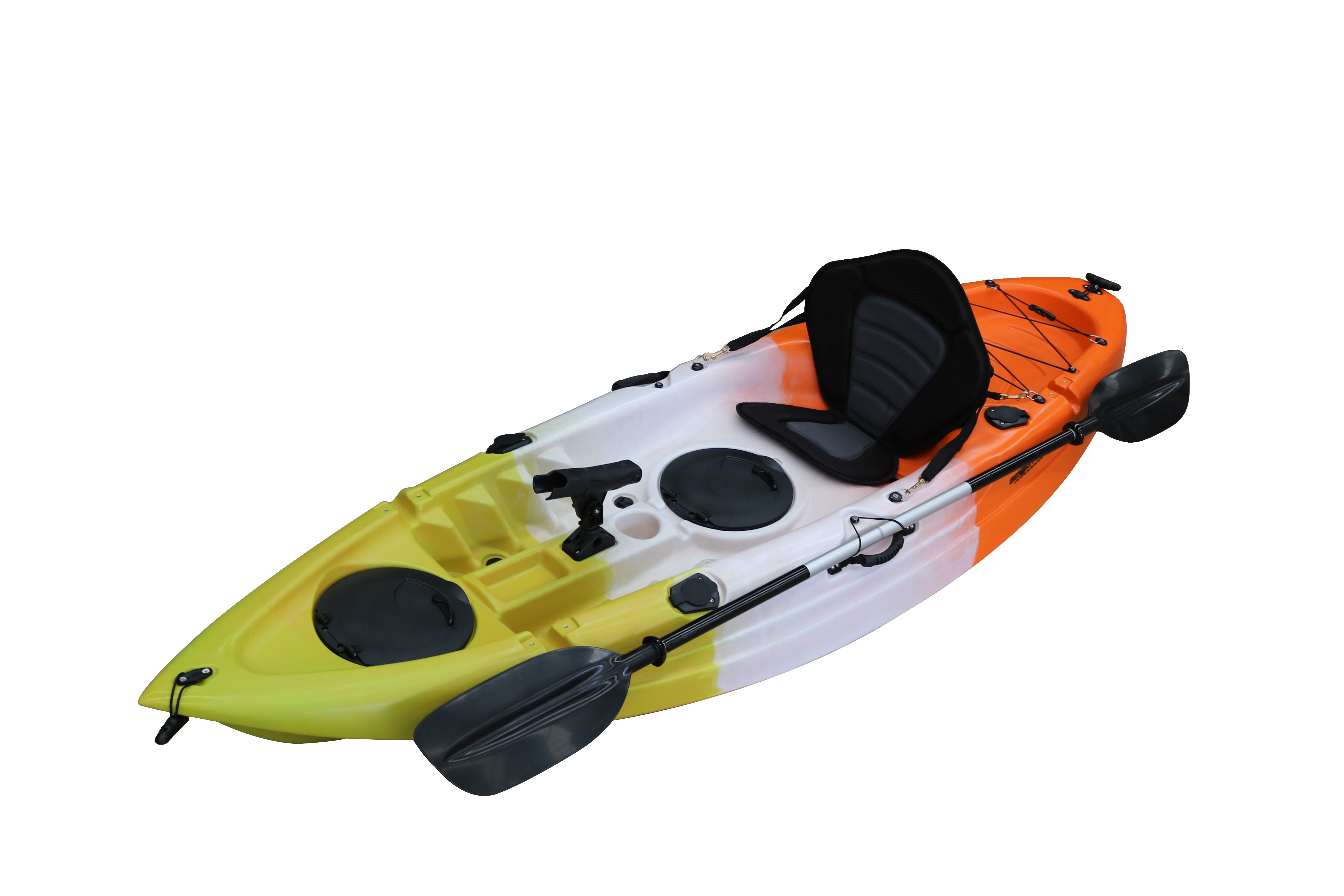 Single plastic  Fishing Speed Rowing Boats Sit on Top Touring Kayak