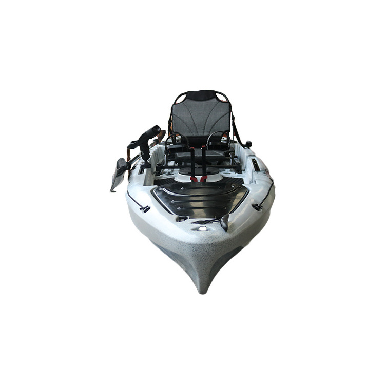 Hot Selling Cheap Custom Sale of Kayaks, Tandem Kayak Hdpe, Water Bike Pedal Boat Plastic Blue Stabilizer Canoa Canoe 3.1 - 4m