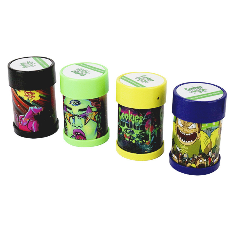 Wholesale Portable Chargeable Plastic Electric Herb Grinder Custom Logo Automatic Dry Spice Tobacco Grinder