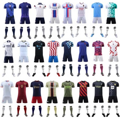 Custom New Season Argentina Madrid Football/Soccer Jersey 2023 2024 New Season Football Tracksuit Set Soccer/Football Jersey