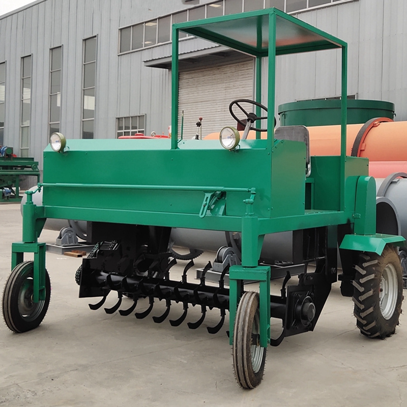 Agriculture Machine 30HP Compost Turner in Organic Fertilizer Making