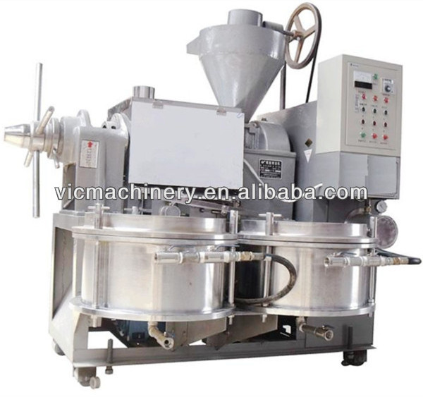 Low cost 6YL-100T olive oil cold press oil machine combined screw oil press