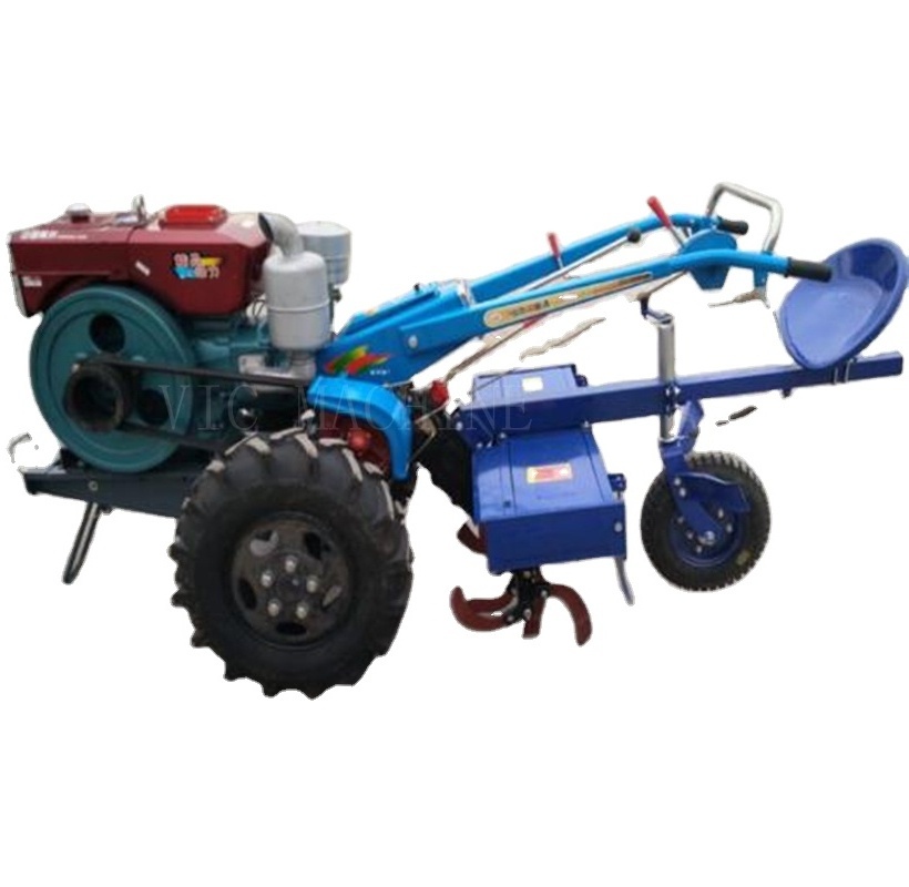 10 hp hand push tractor cultivators agricultural rotary tiller