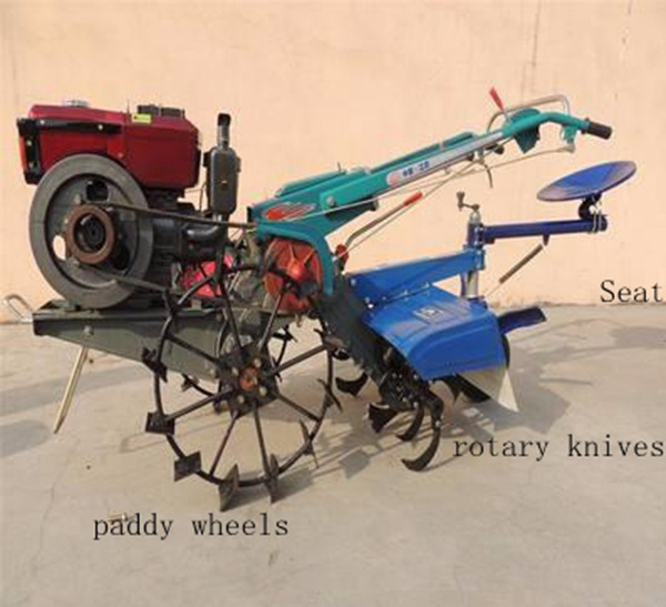 10 hp hand push tractor cultivators agricultural rotary tiller