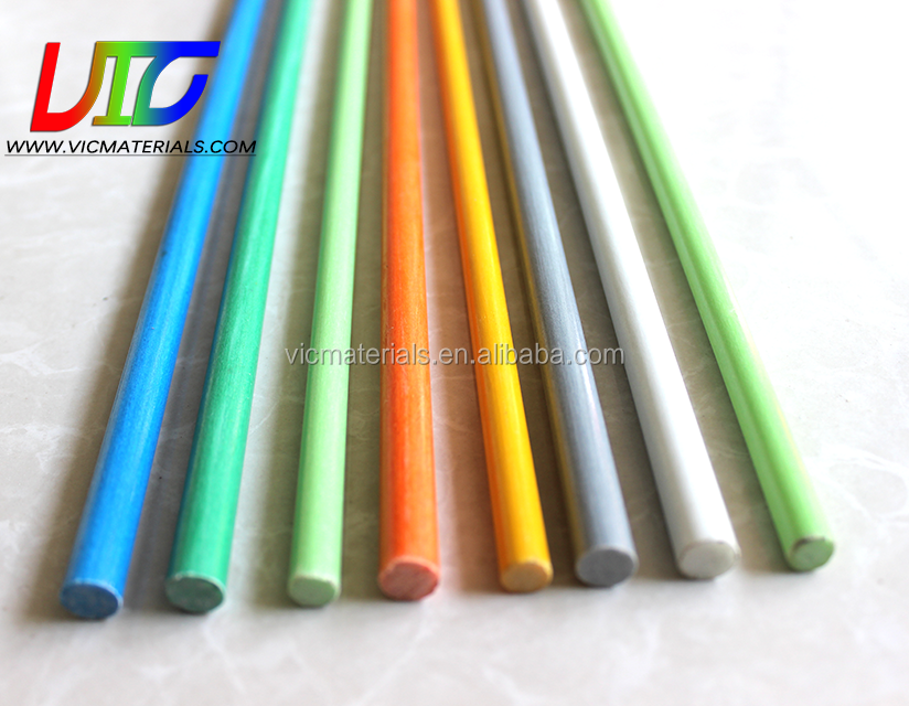 Hot Sale polyester resin fiber glass rod with low price